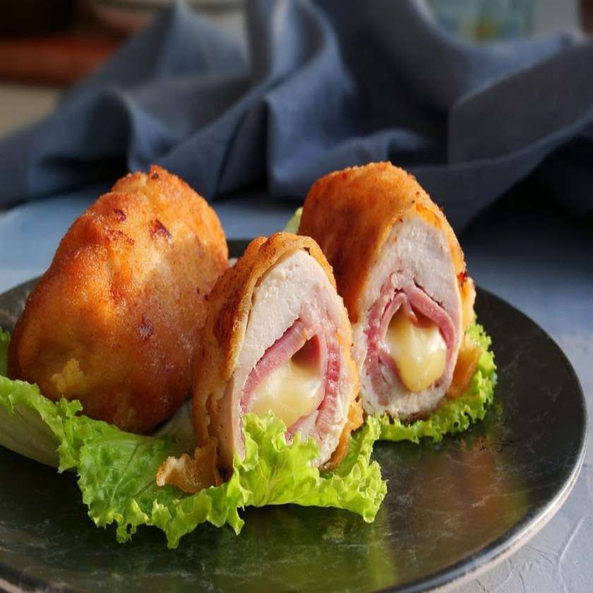 Cordon Bleu with Side Dish
