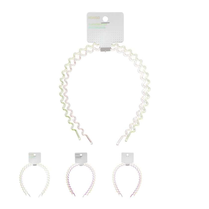 Basic Series Jelly Color Noodles Hair Hoop (2 pcs)