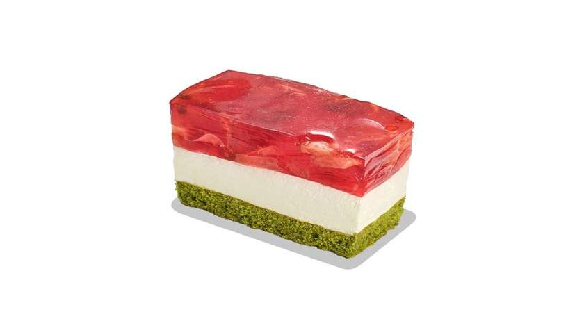 Forest moss with strawberries