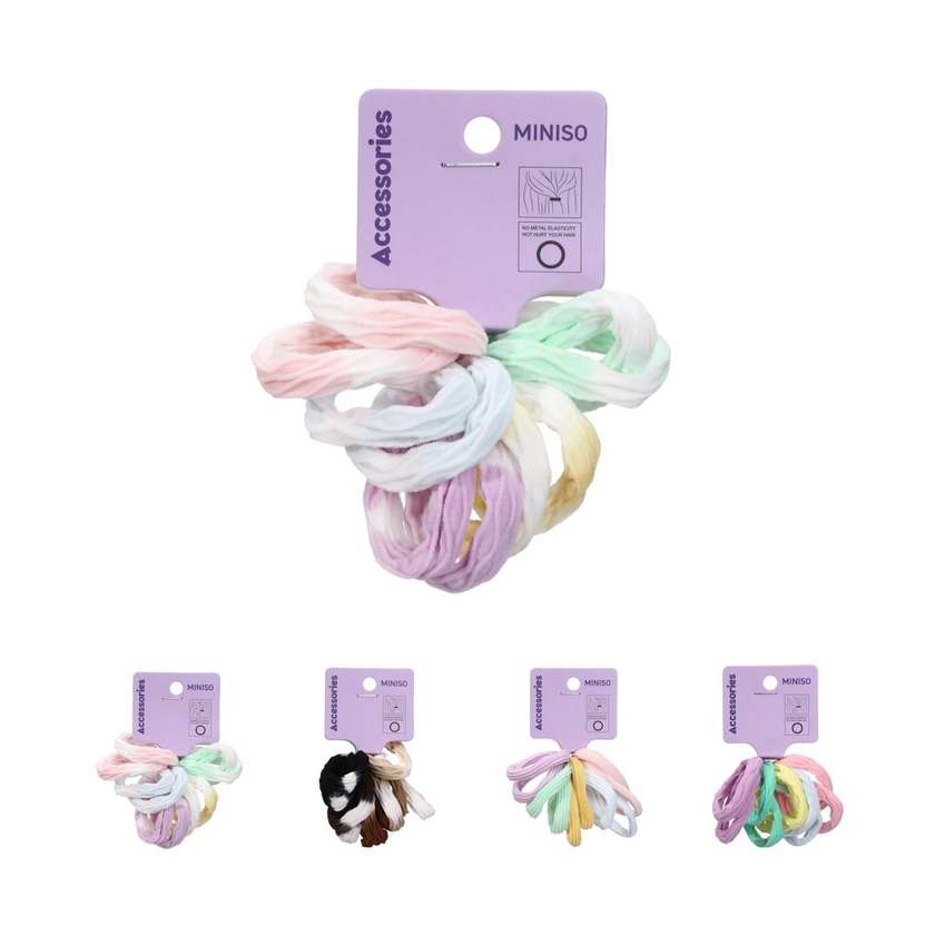Colored Hair Ties (10 pcs)