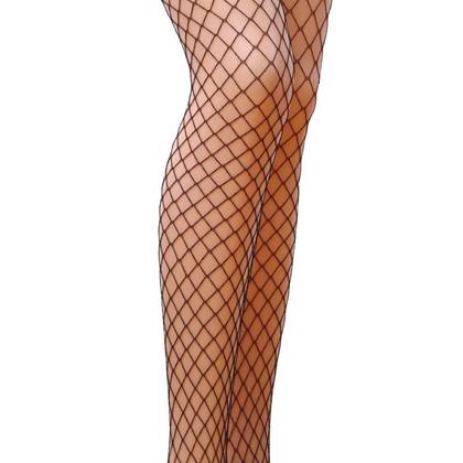 Cabaret Stockings Full Mini Black, M/L, TI019