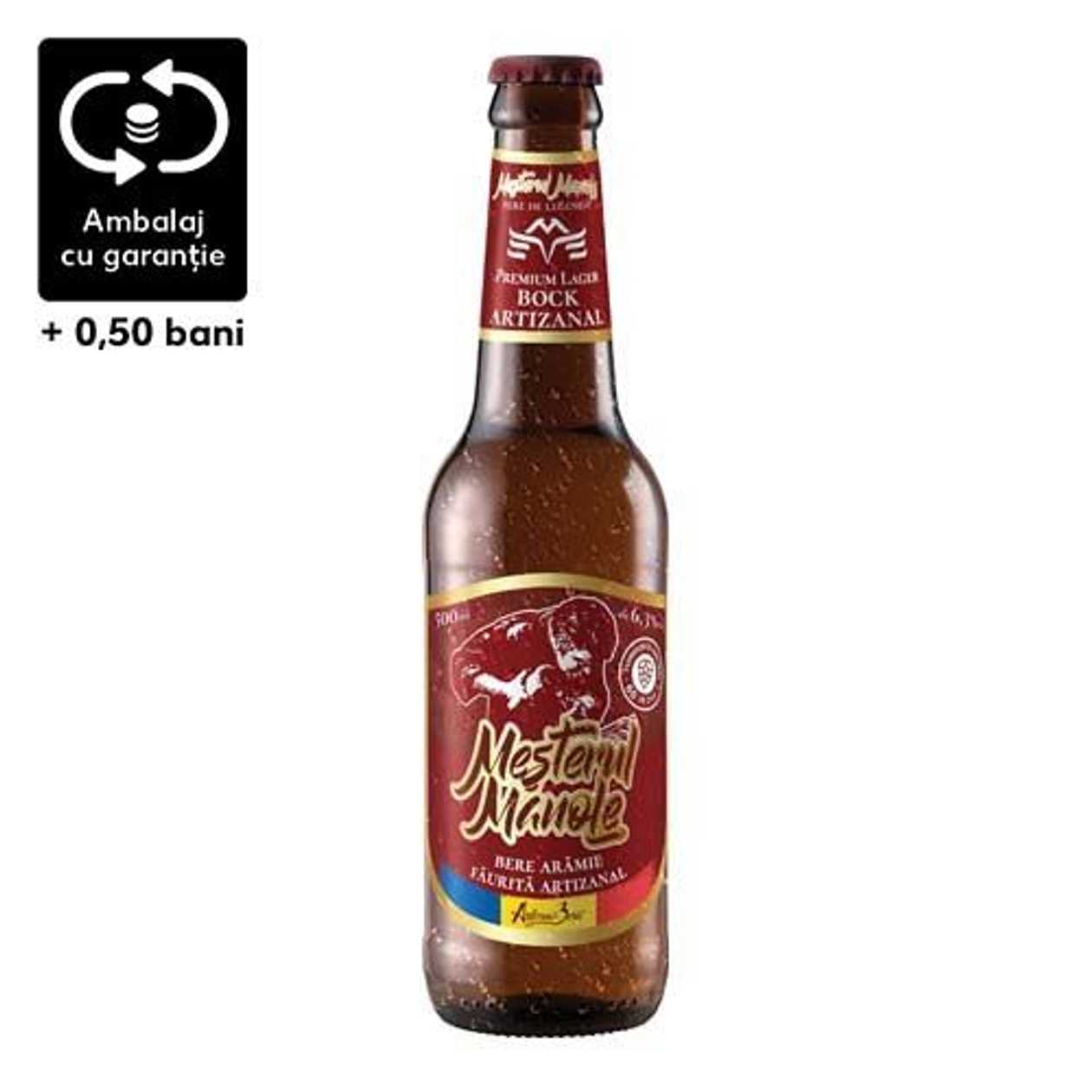 MESTERUL MANOLE BOCK E.P13.2% 6.3% 0.5LS