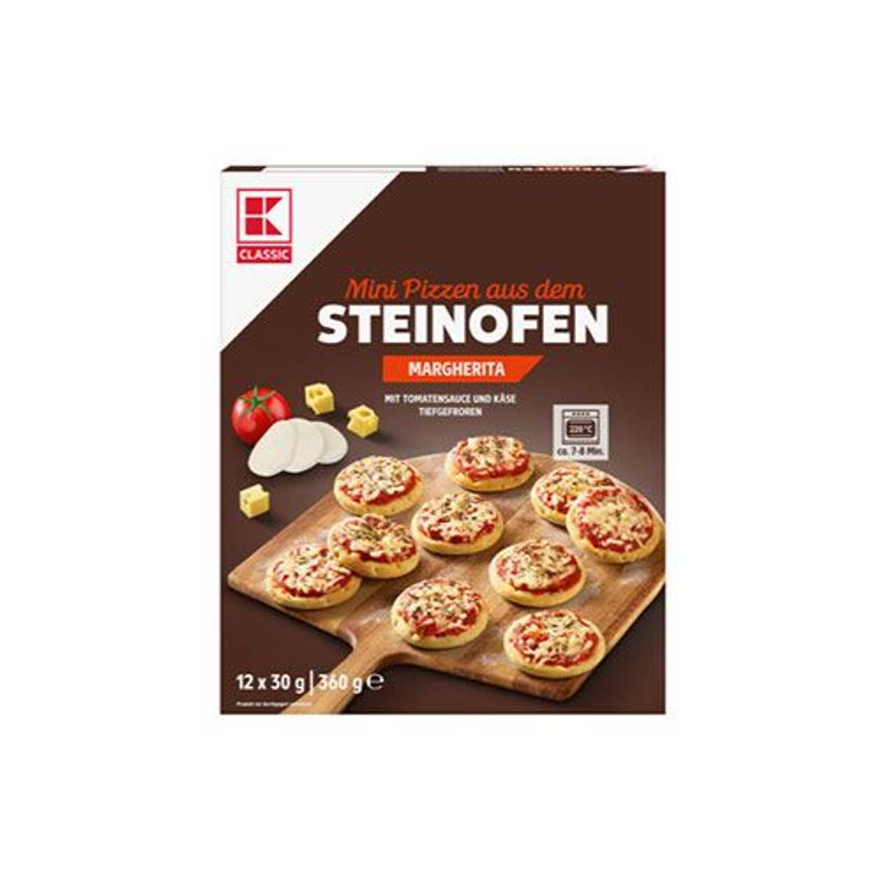 KLC MINI PIZZA MARGHERITA 360G