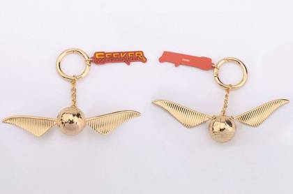 Harry Potter Golden Snitch Keychain