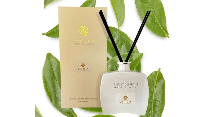 Viola Reed Diffuser White Tea Luxury Natural Scented Private Collection 100Ml