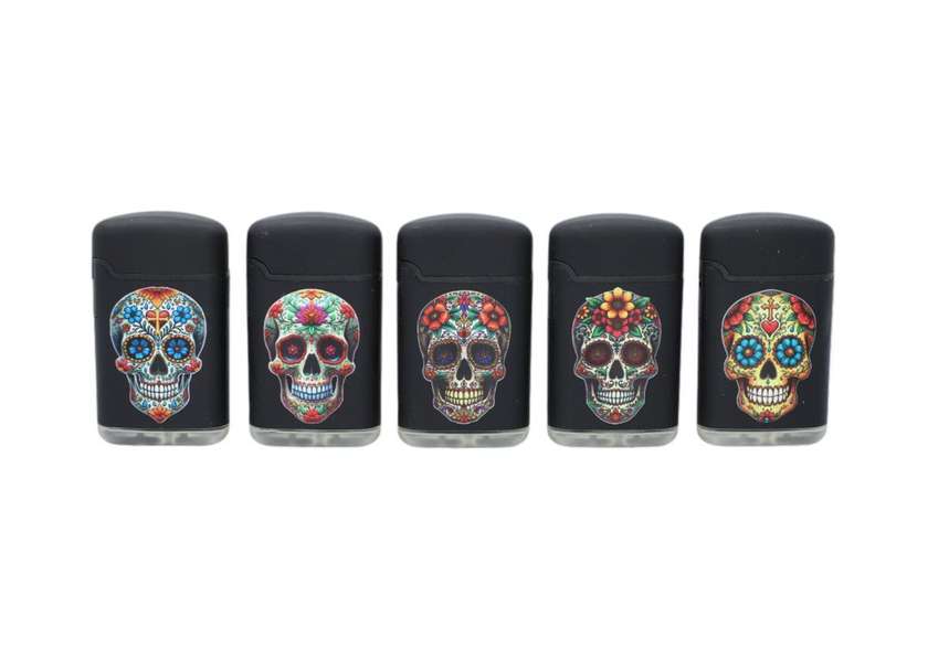 Mexican Skulls - Jet Lighter