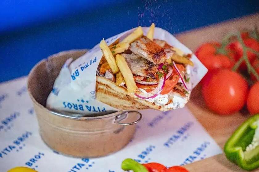 Pita Gyros Wieprzowy XL