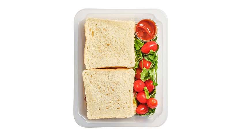 Ham, Cheese and Mushroom Toast