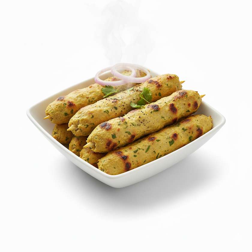 Reshmi Seekh Kebab