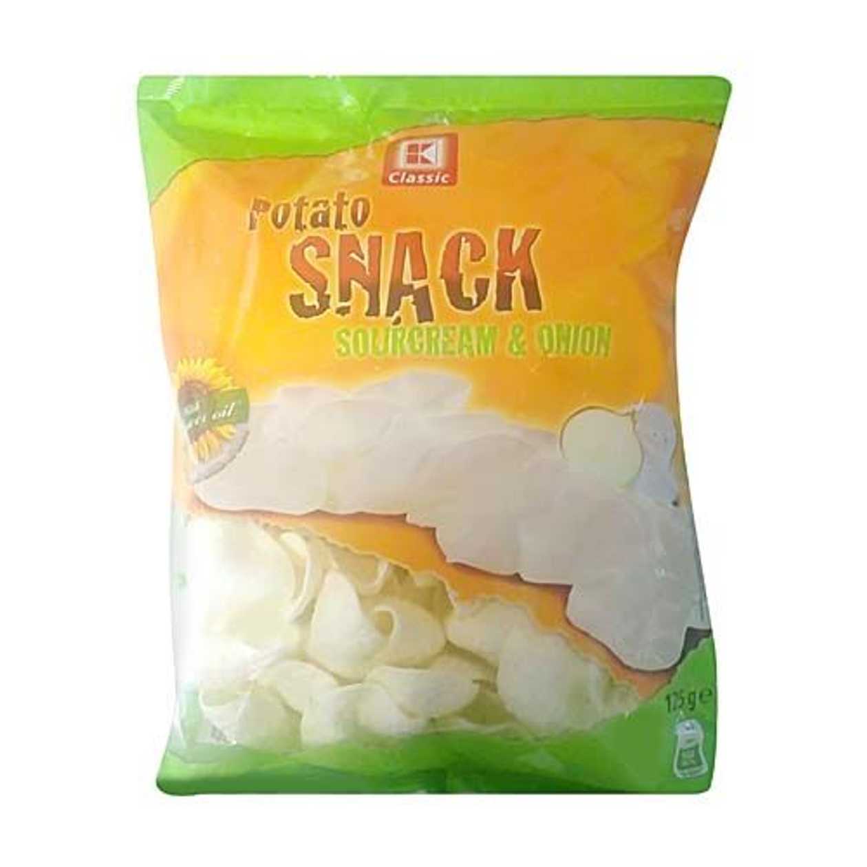 KLC CRISPY POTATO SNACK SMANT. CEAPA 125