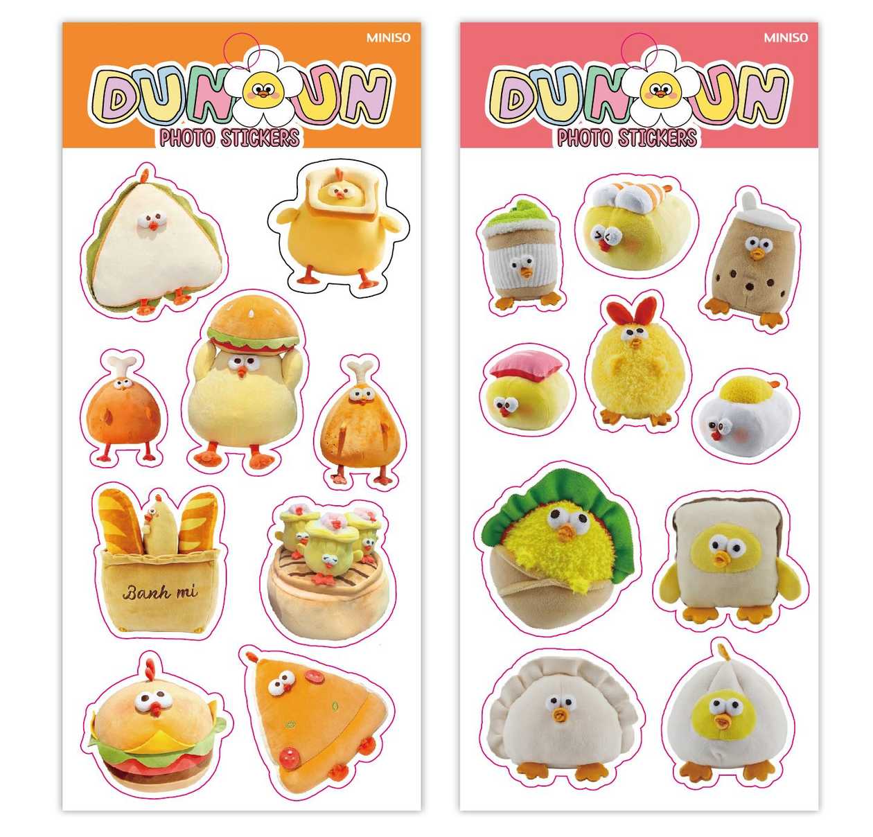Dundun Transformation Collection Cute Style Stickers (C) (2 Assorted Models)
