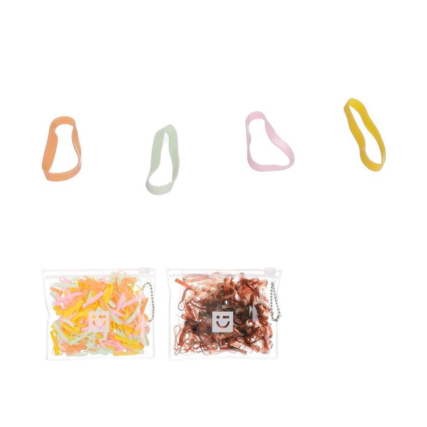Disposable & Durable Large Rubber Bands (Assorted, 180pcs)