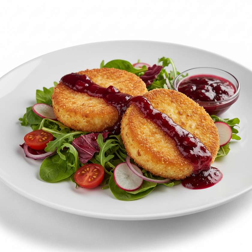 Panierowany Camembert