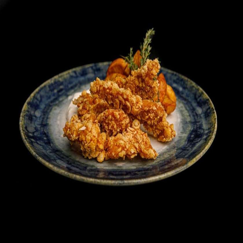 Crispy Chicken + Choice of Side