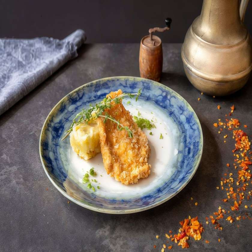 Chicken Breast Schnitzel in Tempura