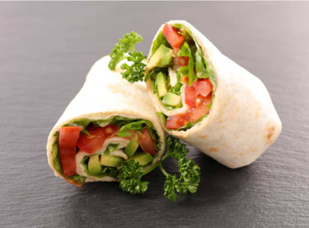 53. Veggie Wrap