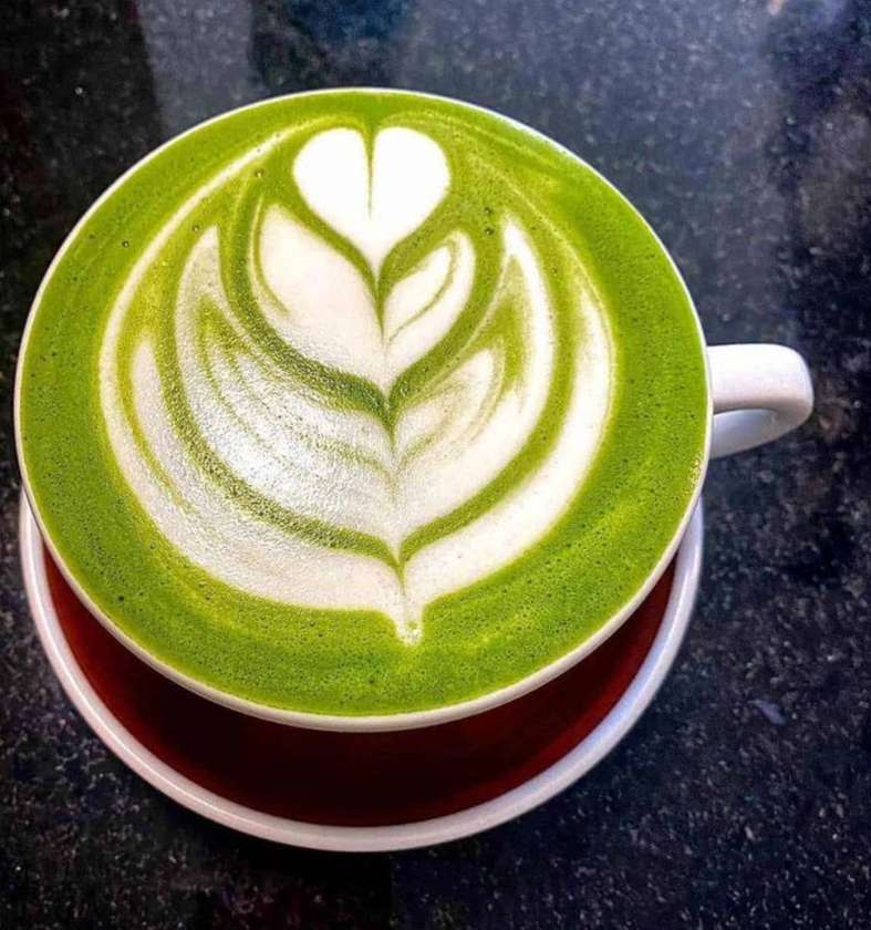 Latte matcha