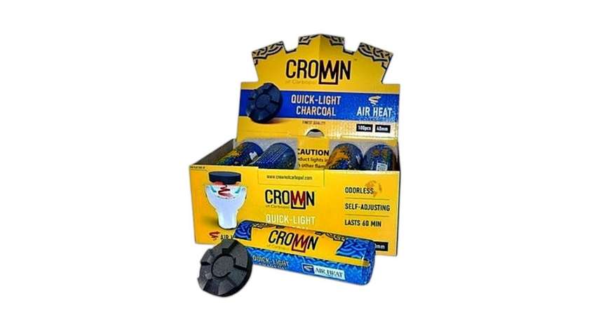 Carbopol - Crown 40 mm Tablets Quicklight Coal