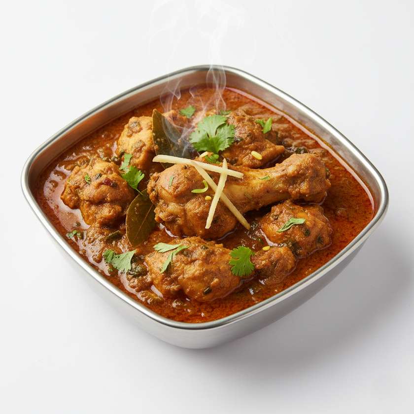 Dhaba Murg, Methi or Koroga