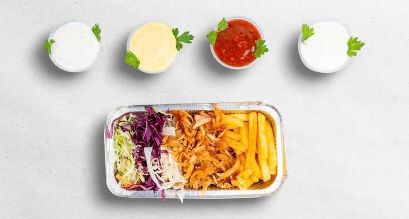 Kapsalon with fries