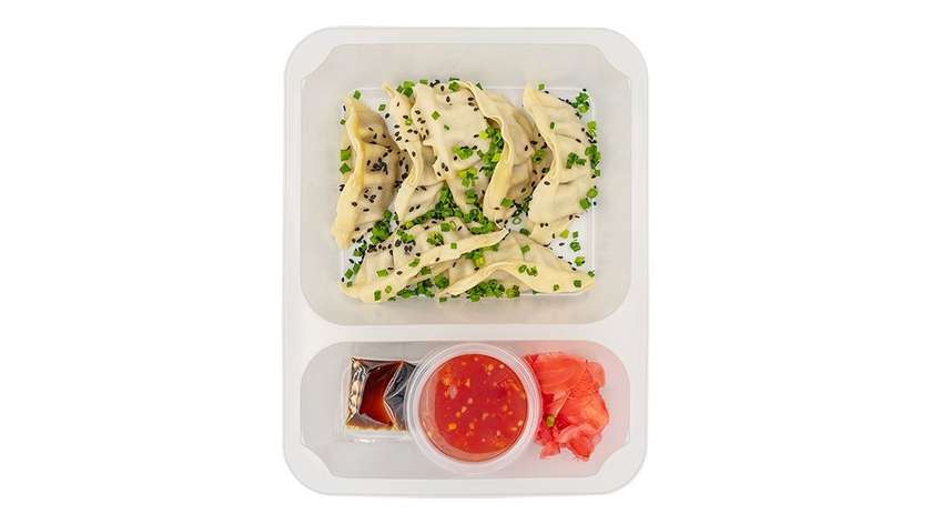 Pierożki gyoza z kurczakiem