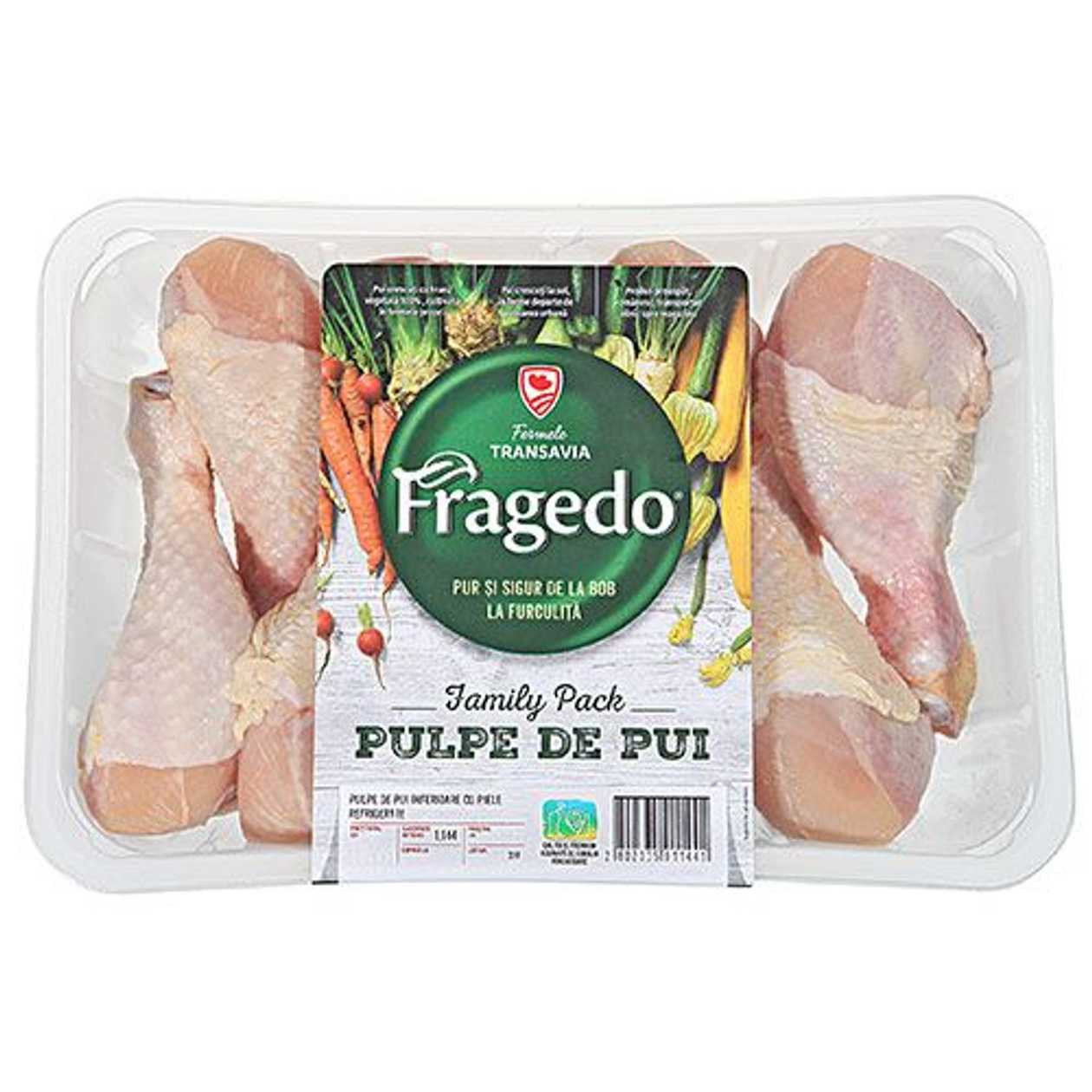 Fragedo Family Pack Pulpa Pui Inf Tv 1kg