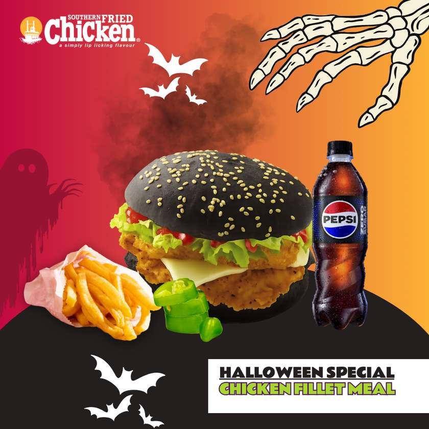Halloween Chicken Fillet Meal