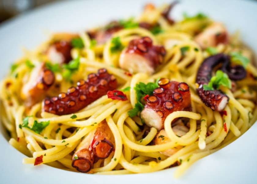 Spaghetti Octopus
