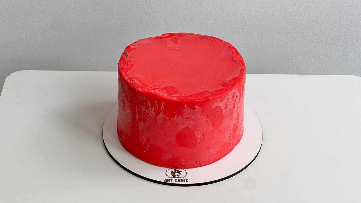 Tort Bento Red + lumânare cadou