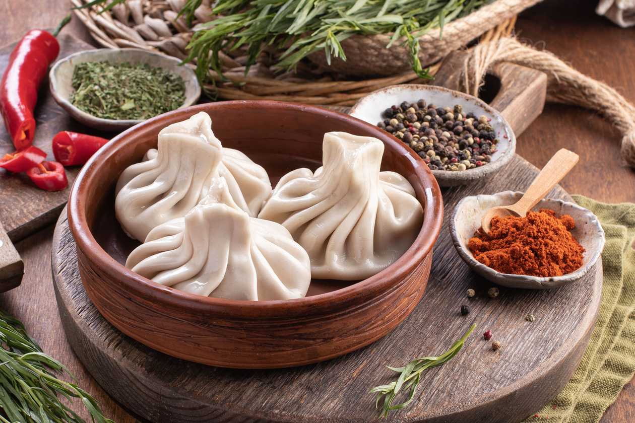 Chinkali su kalakutiena 3 vnt.
