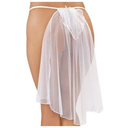 Women's String Thong with Veil, OS, 6318