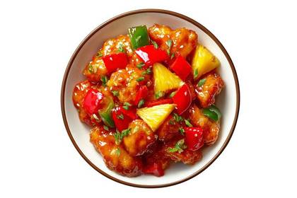 42. Chicken with Sweet Sour Sauce