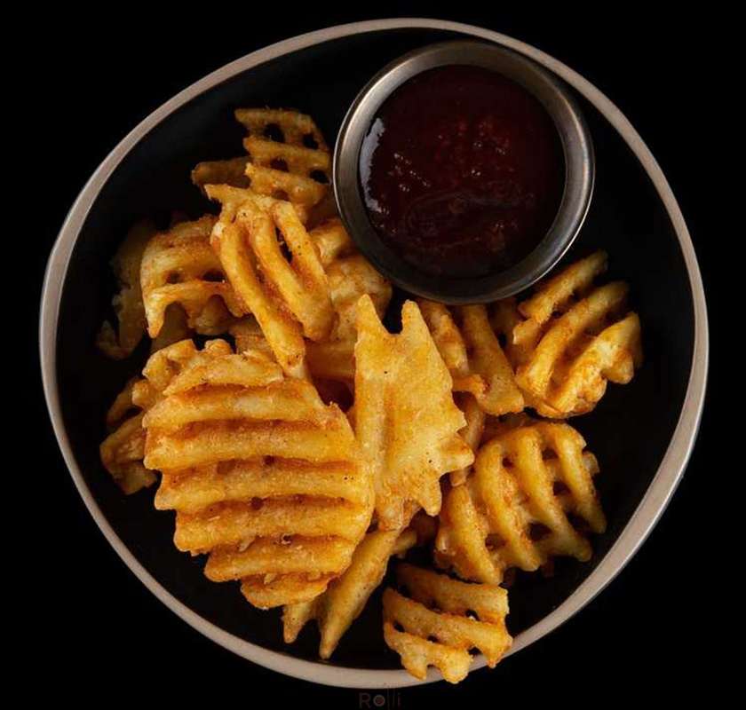 Crispy Potato Waffles