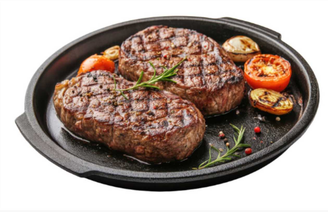 Beef Pepper Steak with Demiglace Sauce