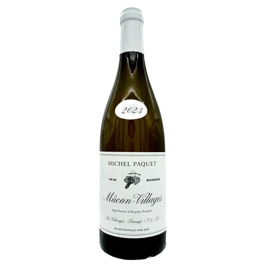 Michel Paquet Macon Villages Appellation D'Origine Protegee White Wine 2023 - 750 ml