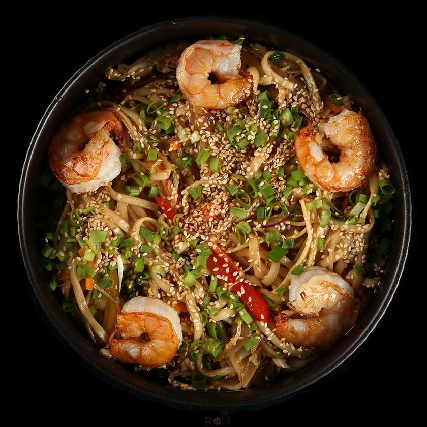 Shrimp wok