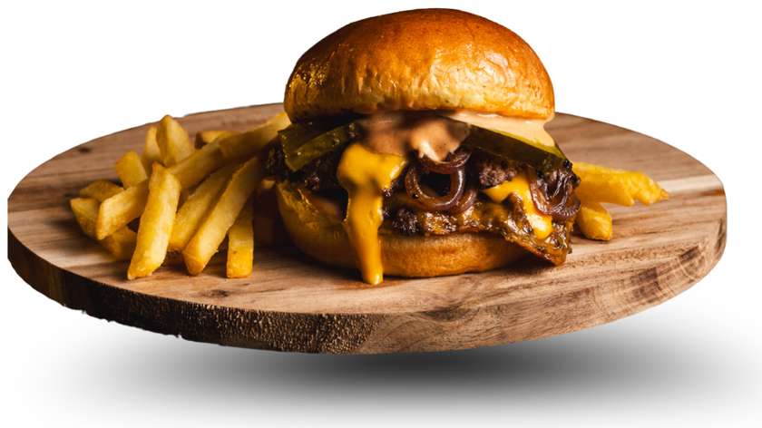 Nasz smash. z frytkami