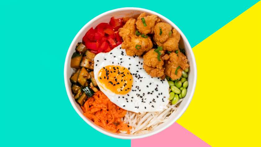 Vege Kalafiorki Bibimbap🌱🌶