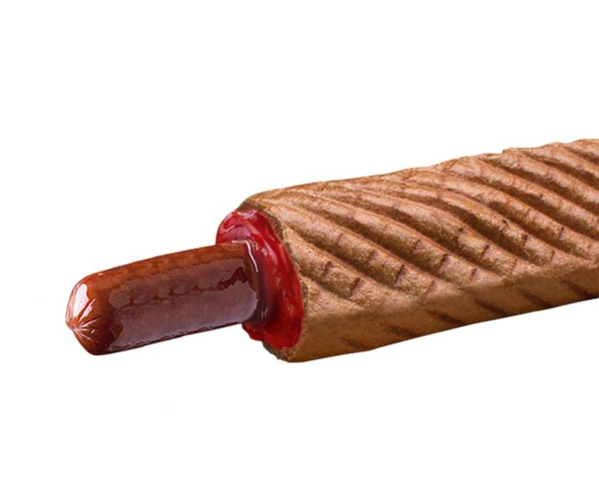 Хот-догXXL Бавар. з Чеддером(темна бул)(132522)