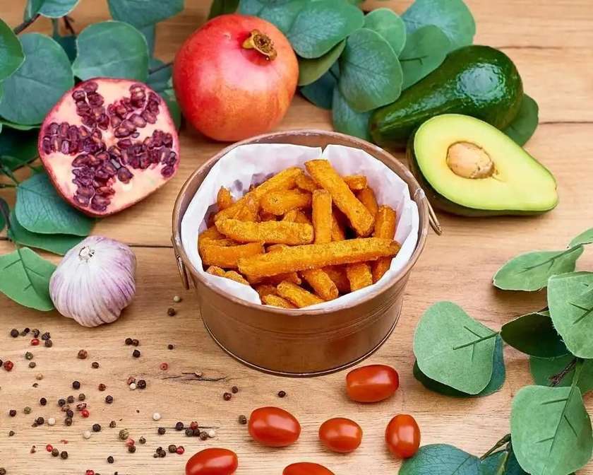 Frytki z batatów porcja 150g