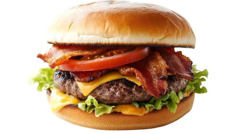 Beef, Bacon & Cheese Burger