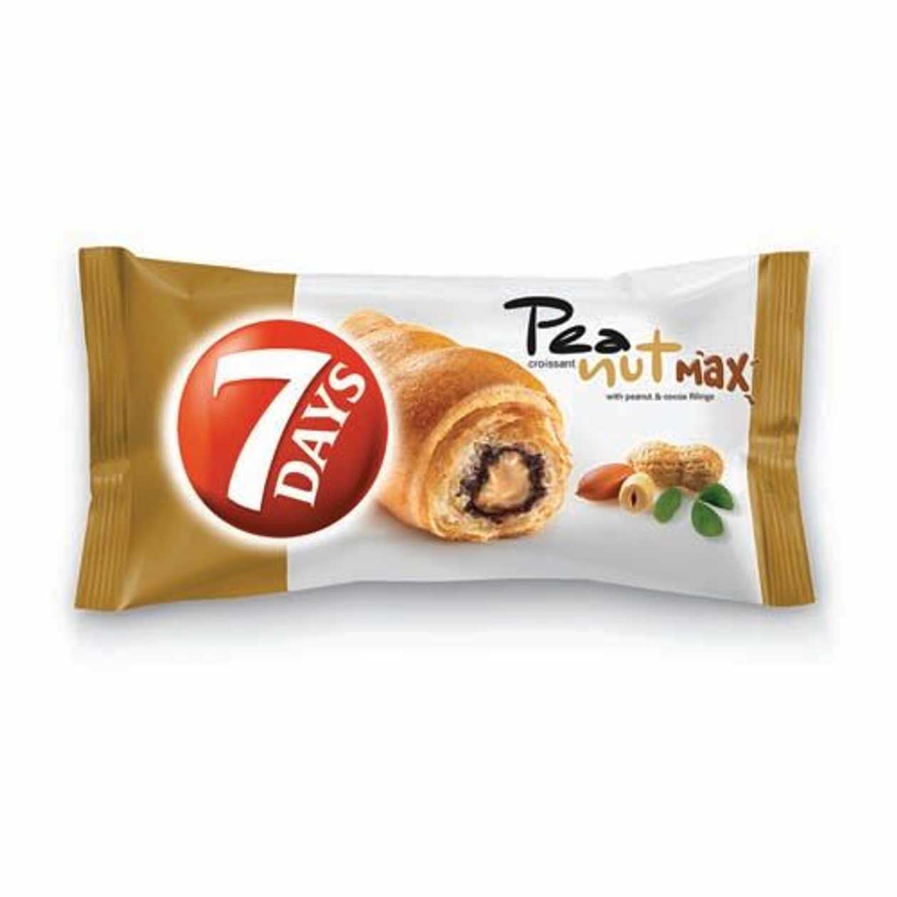 7 DAYS CROISSANT ARAHIDE CACAO 80G