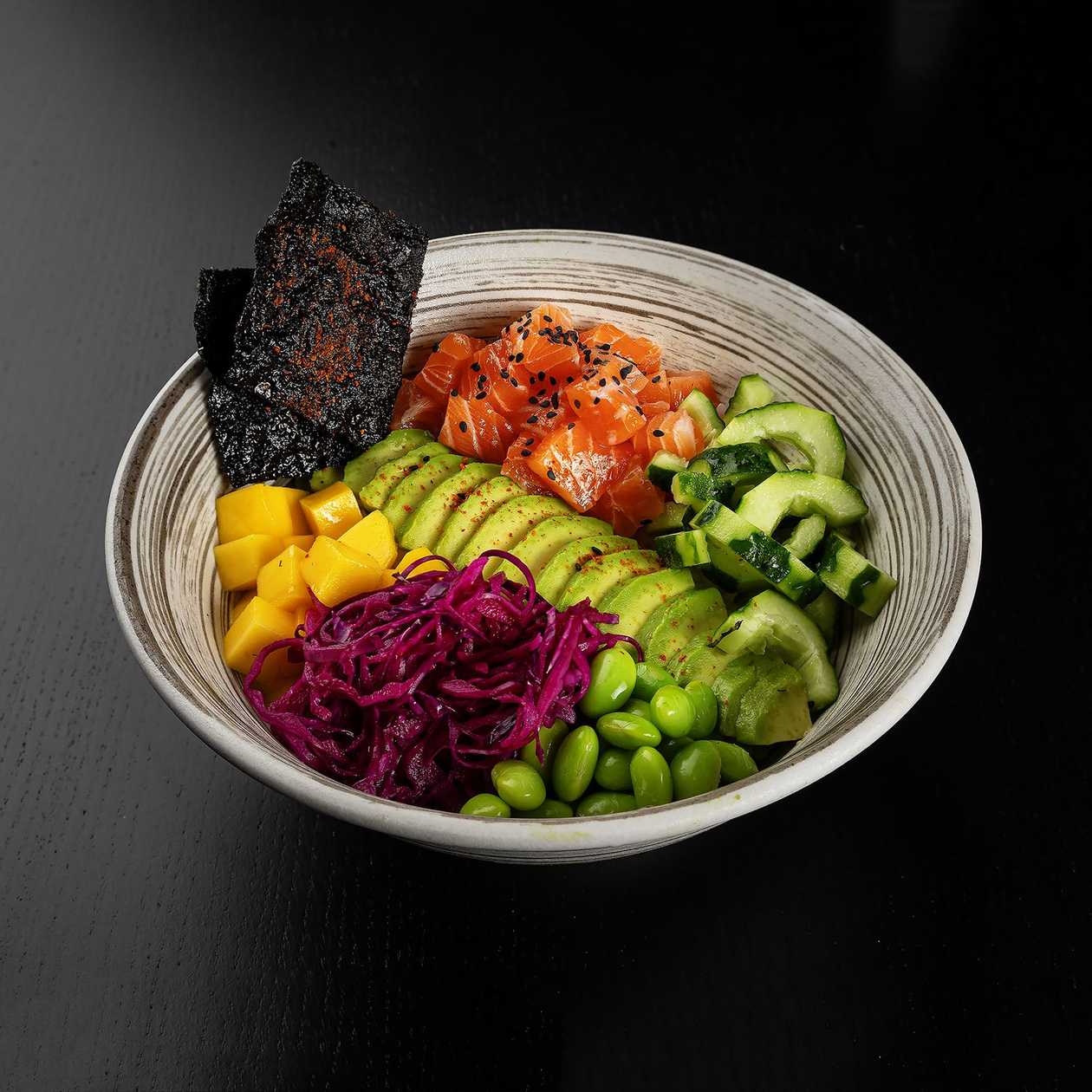 Salmon poke