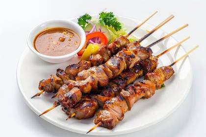 34. Pork with Satay Sauce