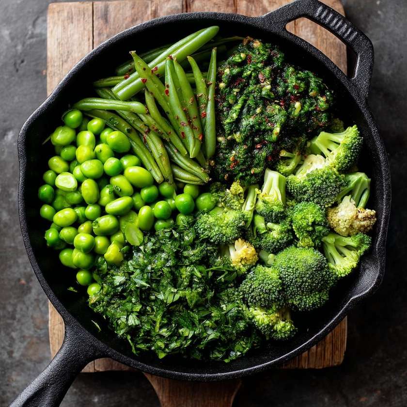 tigaie verde picanta