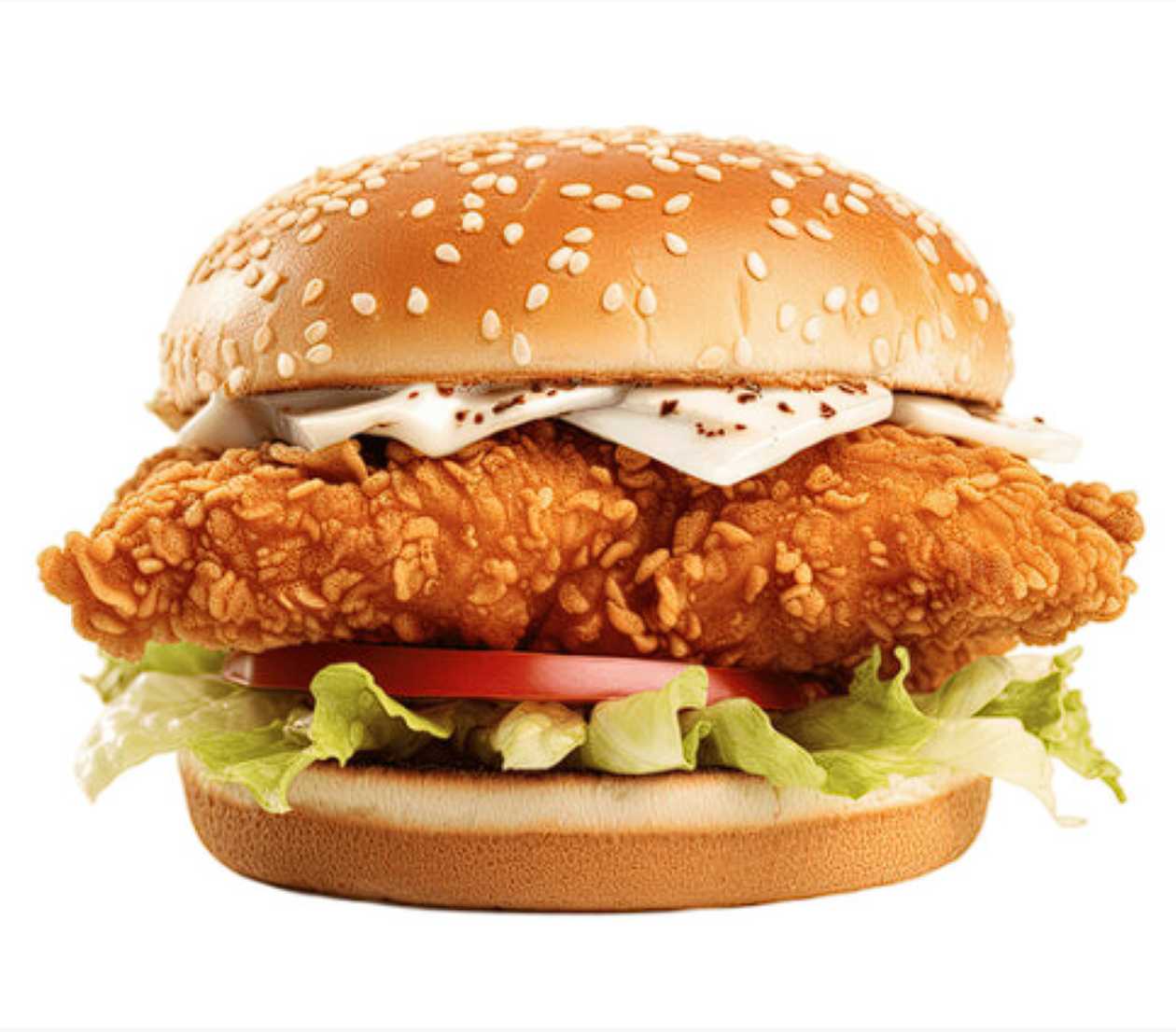 Chicken Burger & Chips