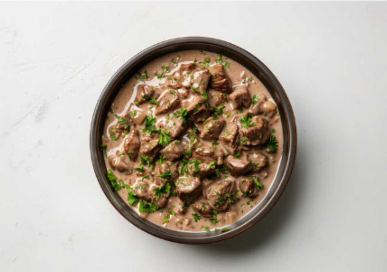Beef Stroganoff