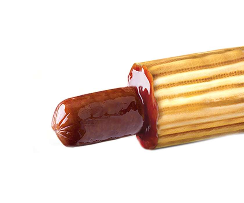 Хот-догXXL Бавар. з Чеддером(світла бул)(132521)