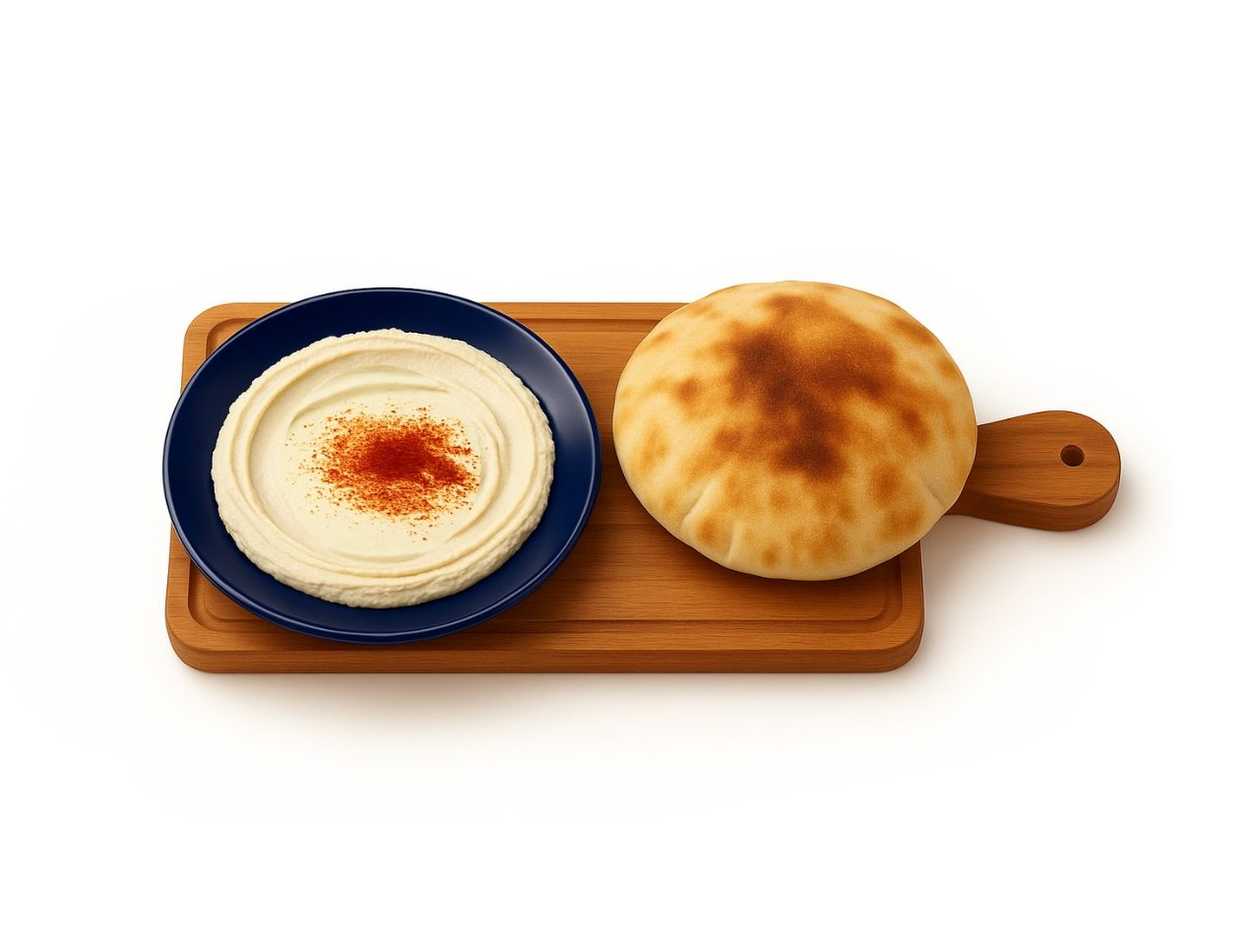 Hummus & Pita Bread Classic 🌱