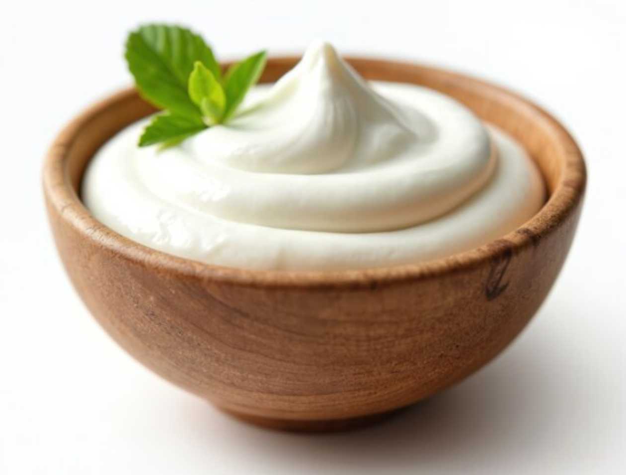 Yogurt Cream with Mint